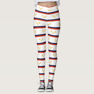 Bandeira de Nova Orleans, Leggings da Louisiana