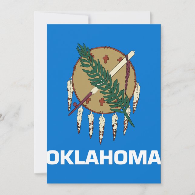 Bandeira de Oklahoma (Frente)