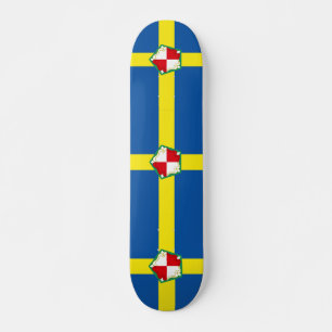 Bandeira de Pembrokeshire Skateboard