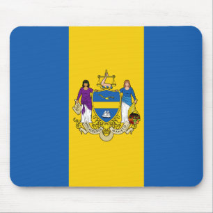 Bandeira de Philadelphia, Pensilvânia Mouse Pad