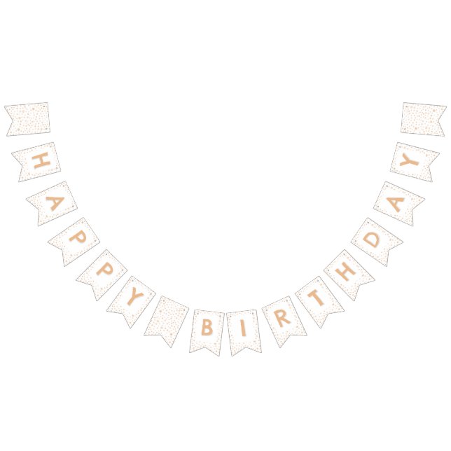 Bandeira de pontos de aquarela Melon Confetti (Todos)