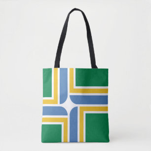 Bandeira de Portland, Oregon Tote Bag