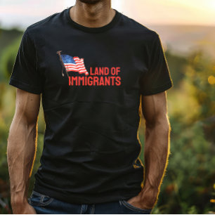 Bandeira de protesto anti-trump em T-Shirt