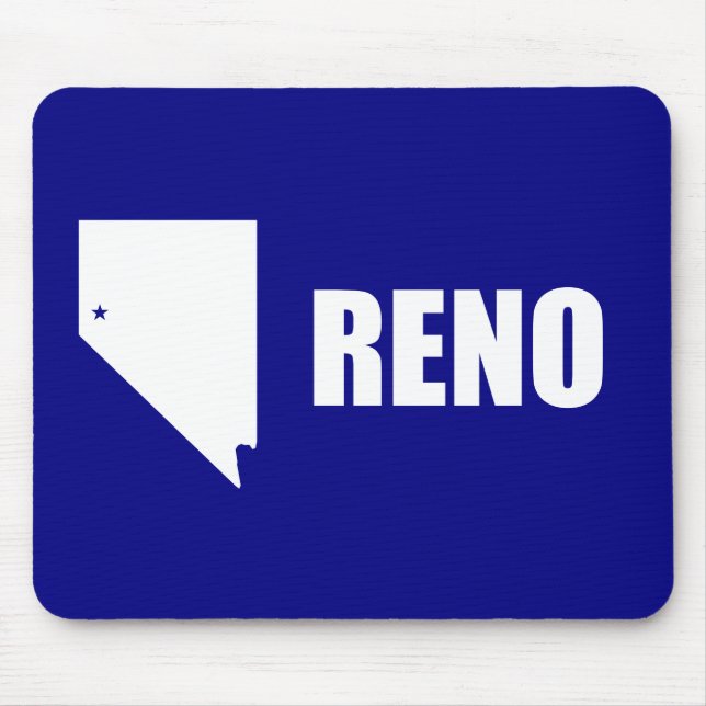 Bandeira de Reno, Mouse Pad de Nevada (Frente)