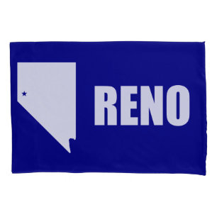 Bandeira de Reno, Nevada Pillowcase