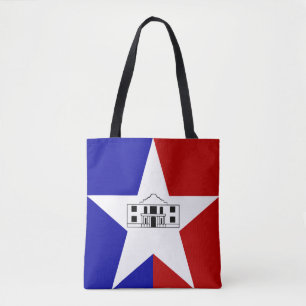 Bandeira de San Antonio, Texas Tote Bag