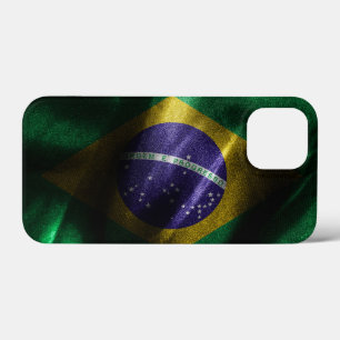 Bandeira de seda do Brasil