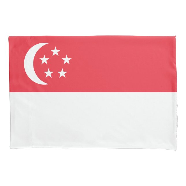 Bandeira de Singapura (Frente)