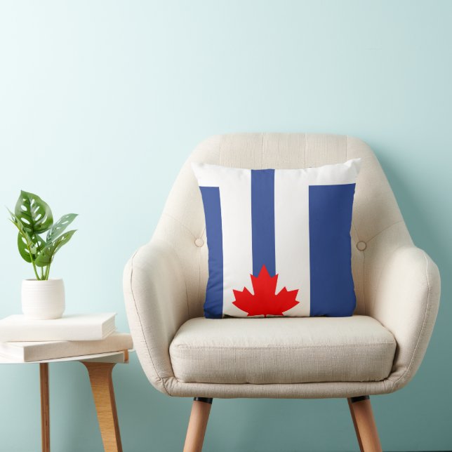 Bandeira de Toronto na Almofada MoJo (Cadeira)