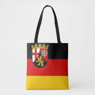 Bandeira de Tote Bag da Renânia-Palatinado