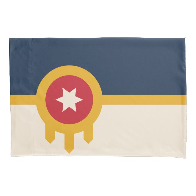 Bandeira de Tulsa (Oklahoma) (Frente)