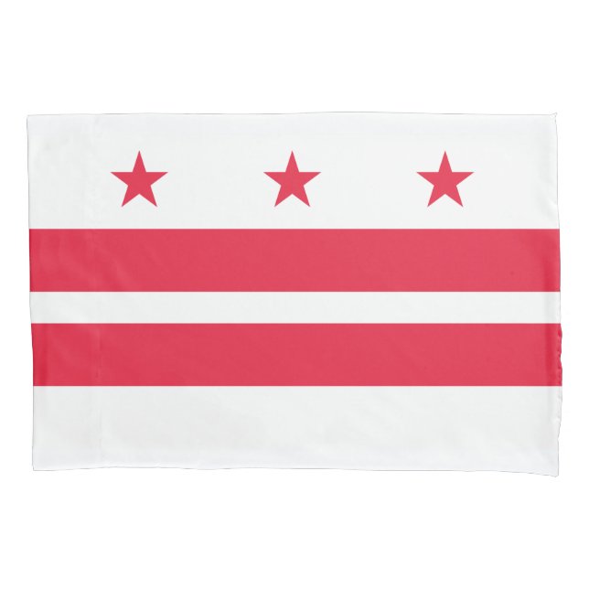 Bandeira de Washington D.C. (distrito de Columbia) (Frente)
