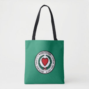 Bandeira de Worcester, Massachusetts Tote Bag