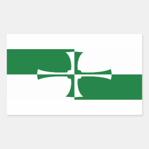Bandeira do adesivo Retangular de Kirkcudbrightshi