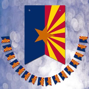 Bandeira do Arizona Festa, bandeiras de empena / C