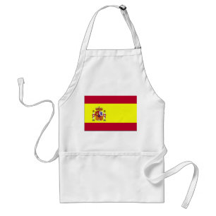 Bandeira do avental da espanha