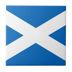 Bandeira do Azulejo de cerâmica da Escócia