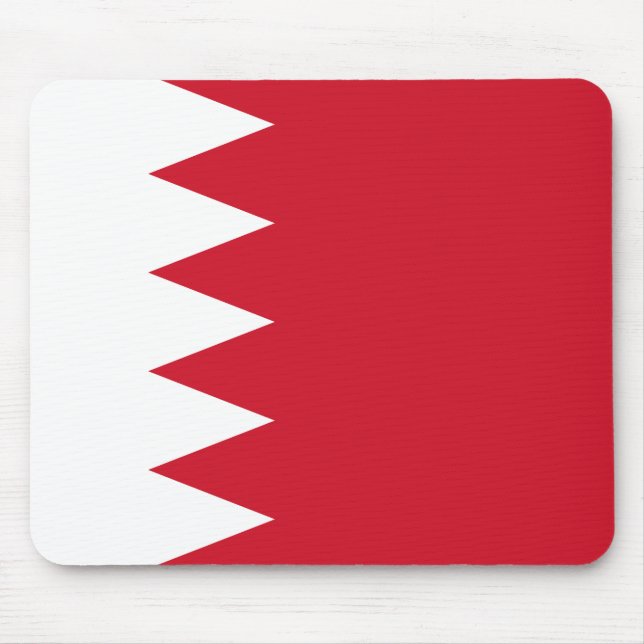 Bandeira do Bahraini Mousepad (Frente)