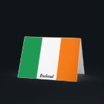 Bandeira do Cartão de Nota da Irlanda<br><div class="desc"></div>