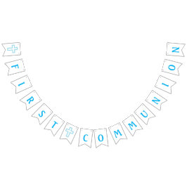 Bandeira do comunhão da cruz azul primeira