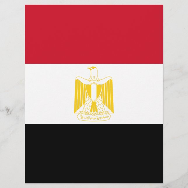 Bandeira do Egito (Frente)