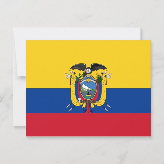 Bandeira do Equador (Frente)