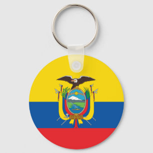 Bandeira do Equador Chaveiro