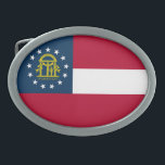 Bandeira do Estado da Geórgia<br><div class="desc">Bandeira estatal Patriótica da Geórgia.</div>