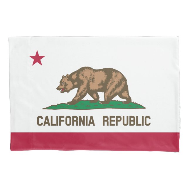 Bandeira do Estado da República da Califórnia (Frente)