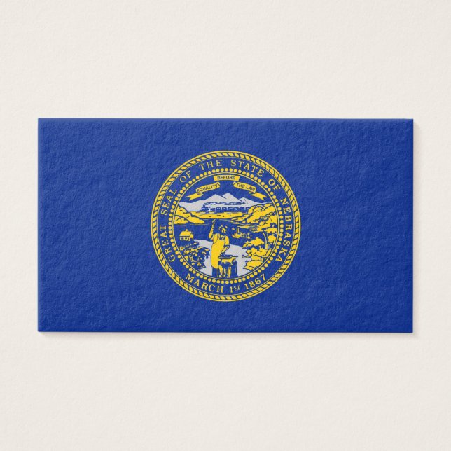 Bandeira do Estado de Nebraska Design (Frente)