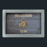 Bandeira do estado de Wisconsin na grão de madeira<br><div class="desc">Bandeira do estado de Wisconsin na grão de madeira velha Sinta livre alterar o design de acordo com suas próprias preferências. Você pode mudar o lugar do design, a orientação, as cores do fundo e o tamanho. Também, você pode adicionar seu próprio texto, ou o slogan ajustou seus pia batismal,...</div>