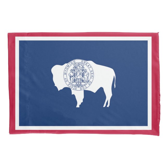 Bandeira do Estado de Wyoming Impressão Patriotc (Frente)