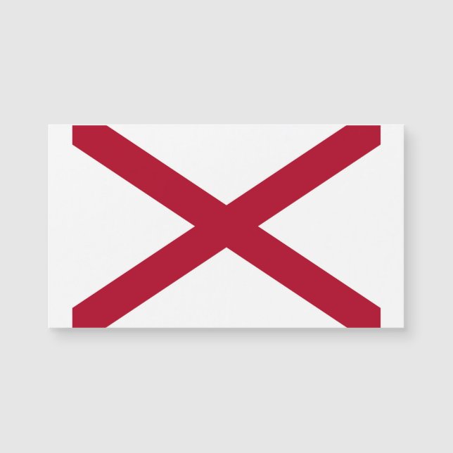 Bandeira do Estado do Alabama (Frente)