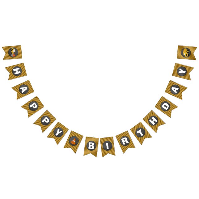 Bandeira do feliz aniversario da construção do (Todos)