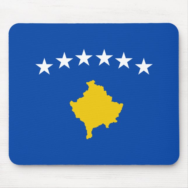 Bandeira do Kosovo Mousepad (Frente)