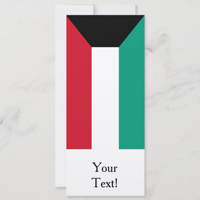 Bandeira do Kuwait (Frente)