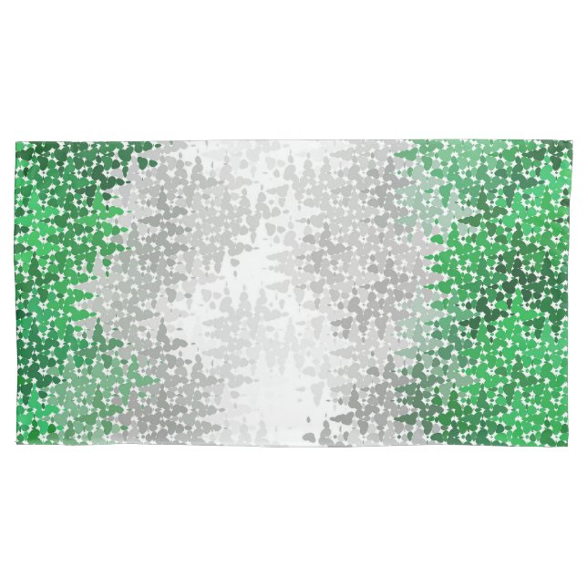 Bandeira do Orgulho Abstrato Cinza-romântico Tripp (Frente-Esquerda)