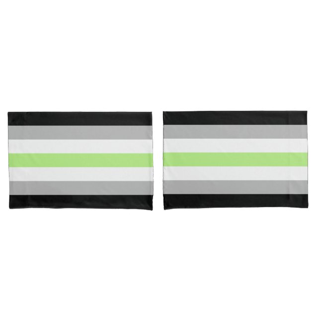 Bandeira do Orgulho Agênero (Frente - conjunto)