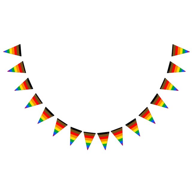 Bandeira do Orgulho Arco-íris de Filadélfia (Todos)