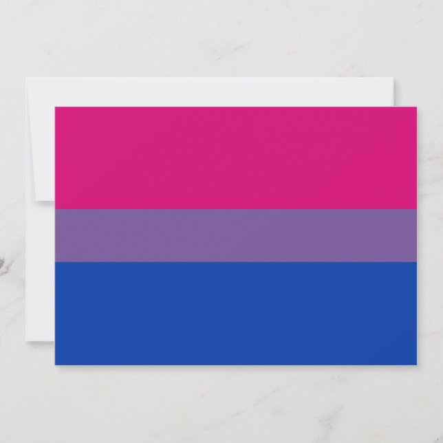 Bandeira do Orgulho Bissexual (Frente)