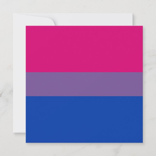 Bandeira do Orgulho Bissexual (Frente)