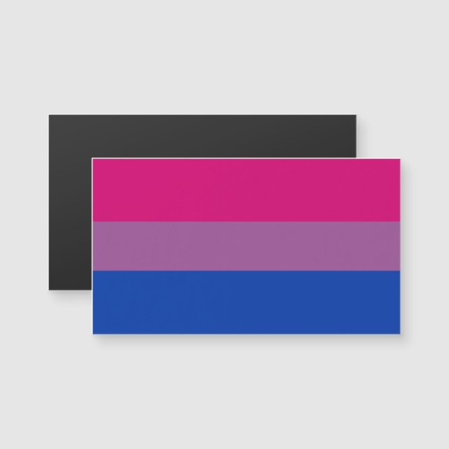 Bandeira do Orgulho Bissexual (Frente/Verso)