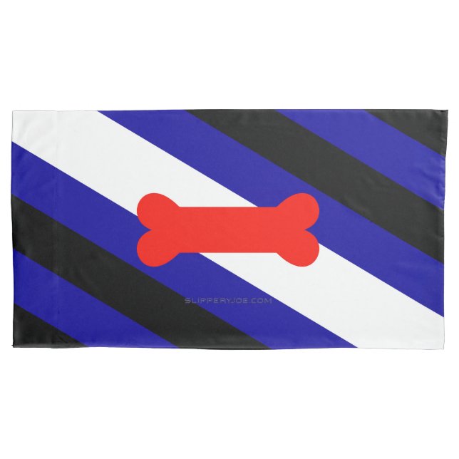 Bandeira do orgulho canino da SlipperyJoe expressa (Frente)