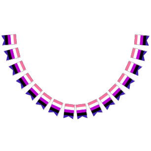 Bandeira do Orgulho de Genderfluidez