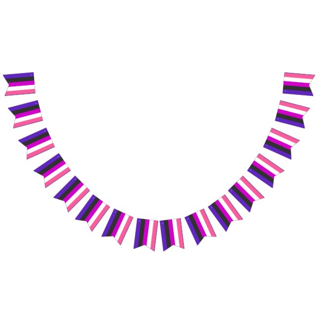 Bandeira do Orgulho Genderfluid (Todos)
