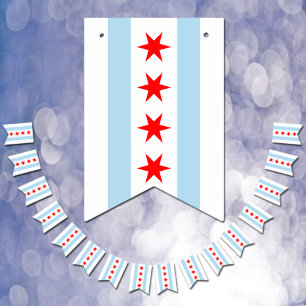 Bandeira do Partido de Chicago, bandeiras de festa