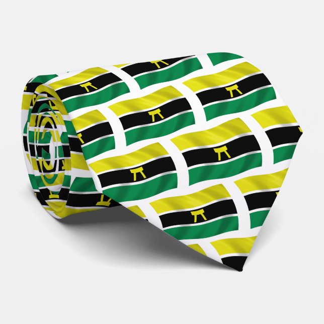 Bandeira do Povo Ashanti Gravata (Rolled)