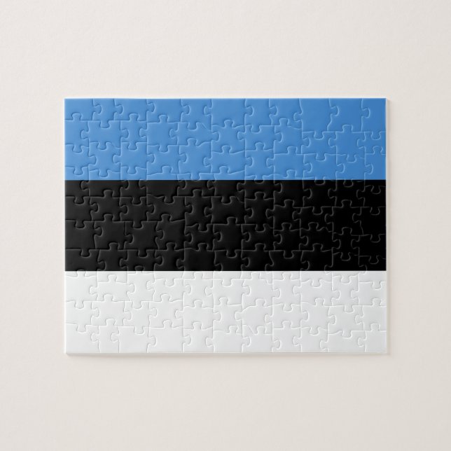 Bandeira do Quebra-cabeça de Fotos da Estônia (Horizontal)