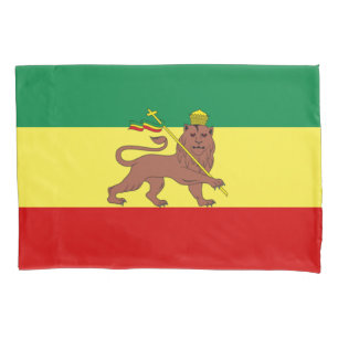 Bandeira do Rastafarismo (rasta) Travesseiro C