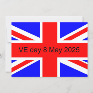 Bandeira do Reino Unido VE dia 2025